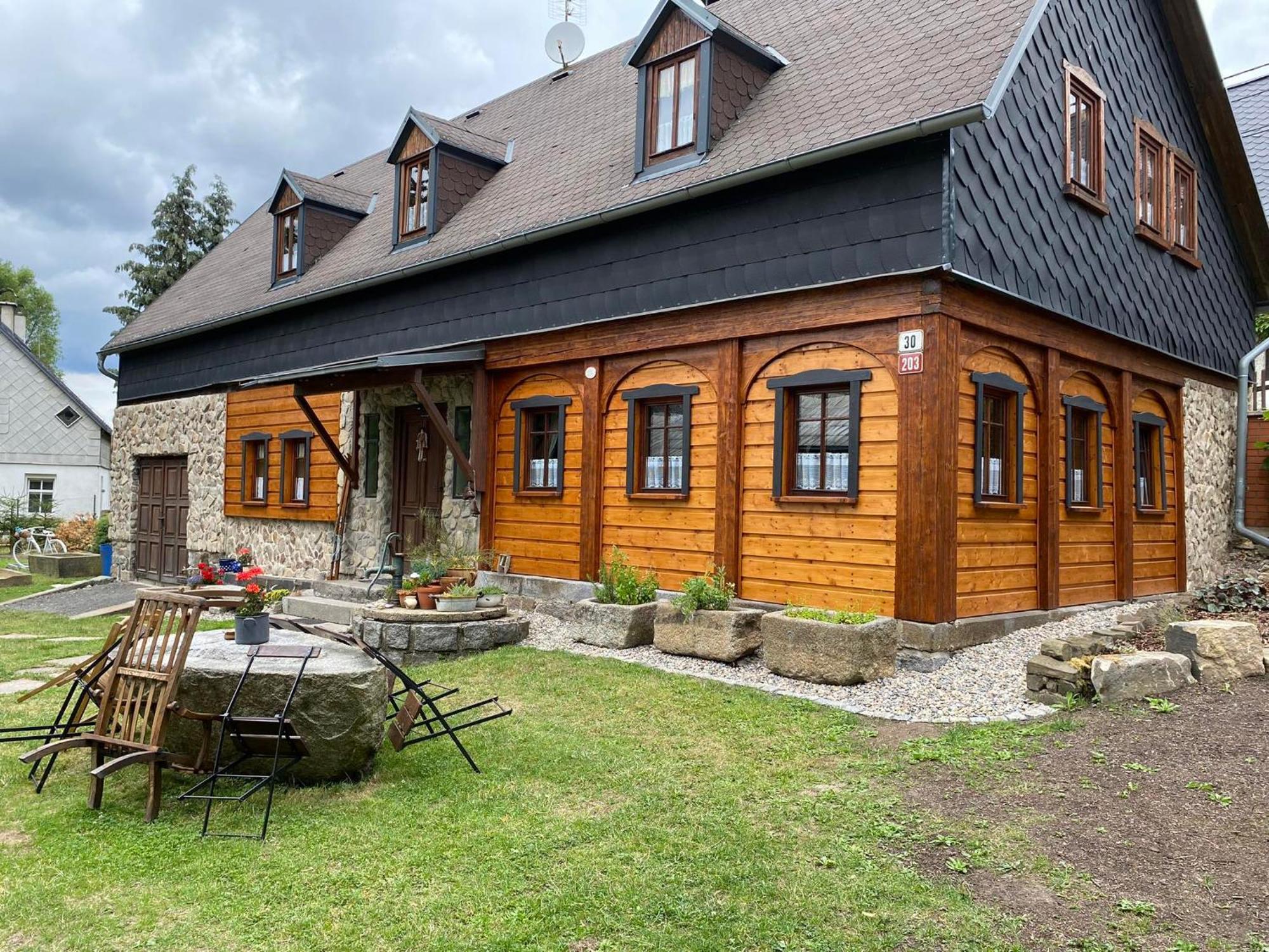 Chaloupka Kralovstvi Villa Šluknov Kültér fotó